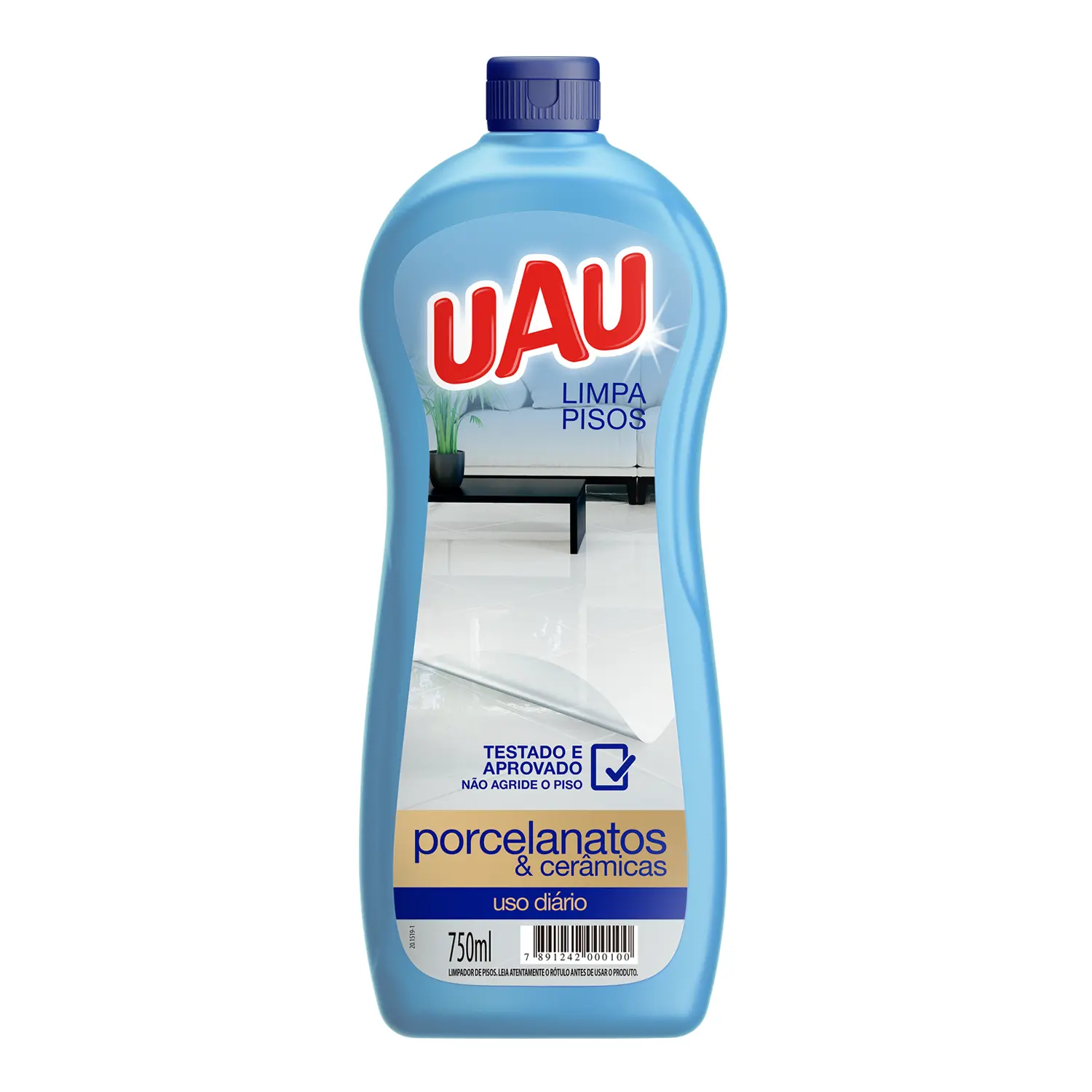 Limpa Pisos Uau para Porcelanatos e Ceramicas